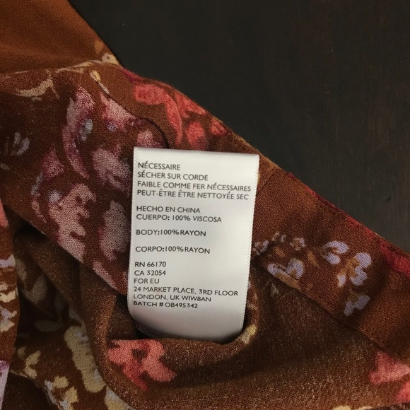 Urban Outfitters Ecote burnt orange lace up top - Picture 6 of 8